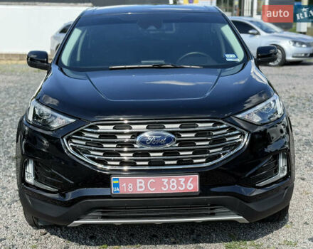 Черный Форд Эдж, объемом двигателя 2 л и пробегом 62 тыс. км за 22900 $, фото 1 на Automoto.ua