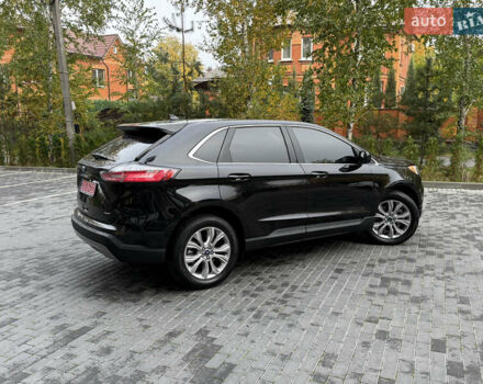 Черный Форд Эдж, объемом двигателя 2 л и пробегом 92 тыс. км за 21700 $, фото 8 на Automoto.ua