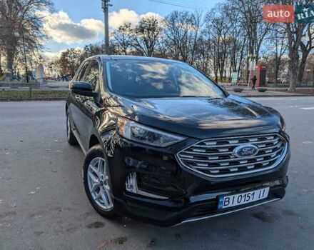 Черный Форд Эдж, объемом двигателя 2 л и пробегом 98 тыс. км за 19500 $, фото 3 на Automoto.ua