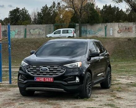 Чорний Форд Едж, об'ємом двигуна 2 л та пробігом 80 тис. км за 19999 $, фото 2 на Automoto.ua