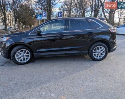 Черный Форд Эдж, объемом двигателя 2 л и пробегом 98 тыс. км за 19500 $, фото 2 на Automoto.ua