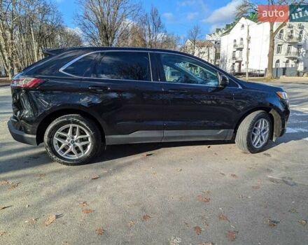 Черный Форд Эдж, объемом двигателя 2 л и пробегом 98 тыс. км за 19500 $, фото 1 на Automoto.ua