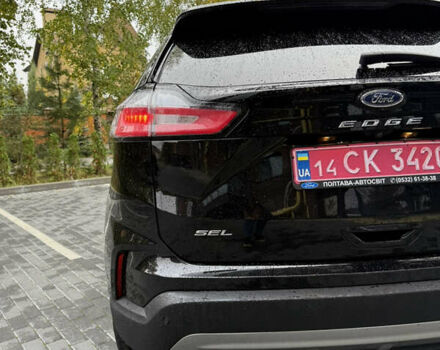 Черный Форд Эдж, объемом двигателя 2 л и пробегом 92 тыс. км за 21700 $, фото 14 на Automoto.ua