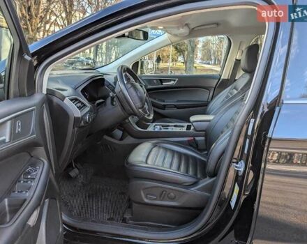 Черный Форд Эдж, объемом двигателя 2 л и пробегом 98 тыс. км за 19500 $, фото 10 на Automoto.ua