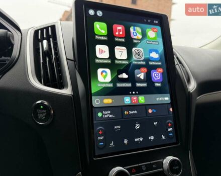 Чорний Форд Едж, об'ємом двигуна 2 л та пробігом 61 тис. км за 21950 $, фото 23 на Automoto.ua