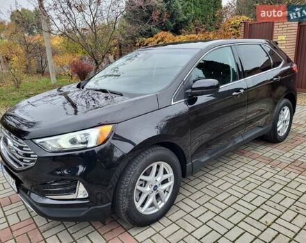 Черный Форд Эдж, объемом двигателя 2 л и пробегом 108 тыс. км за 19900 $, фото 2 на Automoto.ua