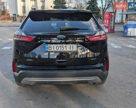 Черный Форд Эдж, объемом двигателя 2 л и пробегом 98 тыс. км за 19500 $, фото 11 на Automoto.ua