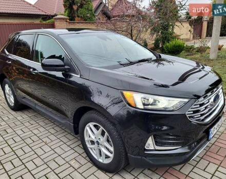 Черный Форд Эдж, объемом двигателя 2 л и пробегом 108 тыс. км за 19900 $, фото 6 на Automoto.ua