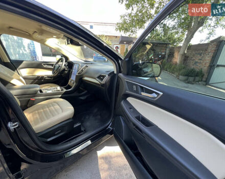 Черный Форд Эдж, объемом двигателя 2 л и пробегом 42 тыс. км за 22000 $, фото 28 на Automoto.ua