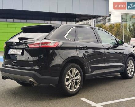 Черный Форд Эдж, объемом двигателя 2 л и пробегом 73 тыс. км за 27400 $, фото 5 на Automoto.ua