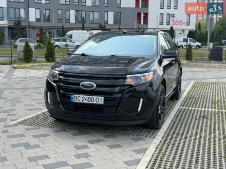 Чорний Форд Едж, об'ємом двигуна 2 л та пробігом 147 тис. км за 12000 $, фото 1 на Automoto.ua