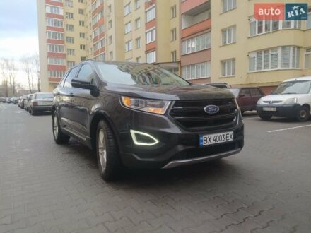 Чорний Форд Едж, об'ємом двигуна 2 л та пробігом 130 тис. км за 13600 $, фото 1 на Automoto.ua