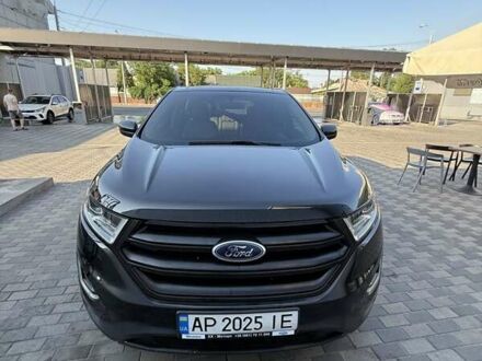 Черный Форд Эдж, объемом двигателя 2 л и пробегом 90 тыс. км за 19500 $, фото 1 на Automoto.ua