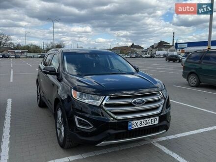Черный Форд Эдж, объемом двигателя 3.5 л и пробегом 278 тыс. км за 13500 $, фото 1 на Automoto.ua