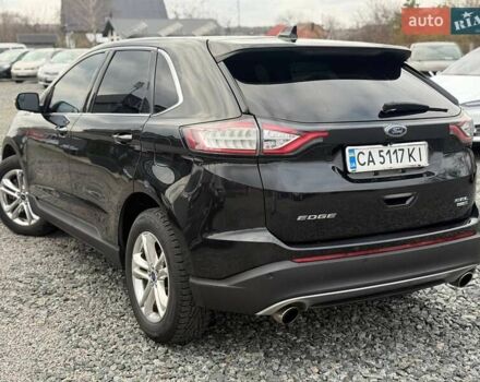 Черный Форд Эдж, объемом двигателя 2 л и пробегом 227 тыс. км за 15800 $, фото 1 на Automoto.ua