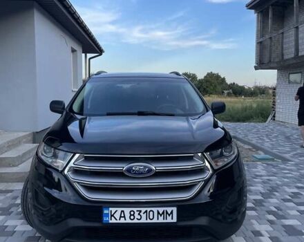 Черный Форд Эдж, объемом двигателя 2 л и пробегом 196 тыс. км за 14100 $, фото 1 на Automoto.ua