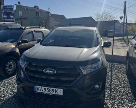 Черный Форд Эдж, объемом двигателя 2 л и пробегом 174 тыс. км за 17500 $, фото 1 на Automoto.ua