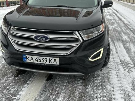 Черный Форд Эдж, объемом двигателя 2 л и пробегом 169 тыс. км за 15600 $, фото 1 на Automoto.ua