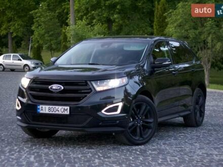 Форд Эдж 2015 в Киеве на Automoto.ua Черный Форд Эдж, объемом двигателя 2 л и пробегом 163 тыс. км за 18000 $, фото 1 на Automoto.ua