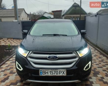 Черный Форд Эдж, объемом двигателя 2 л и пробегом 158 тыс. км за 15500 $, фото 1 на Automoto.ua