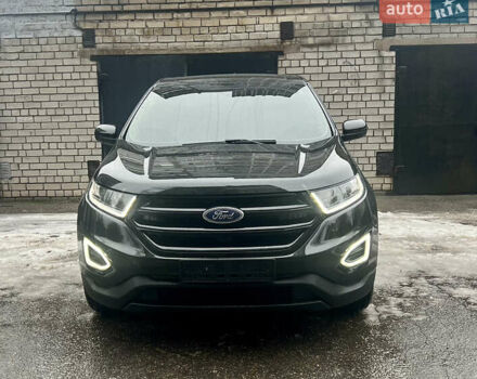 Черный Форд Эдж, объемом двигателя 2 л и пробегом 216 тыс. км за 14400 $, фото 1 на Automoto.ua