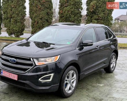 Черный Форд Эдж, объемом двигателя 2 л и пробегом 201 тыс. км за 13500 $, фото 1 на Automoto.ua