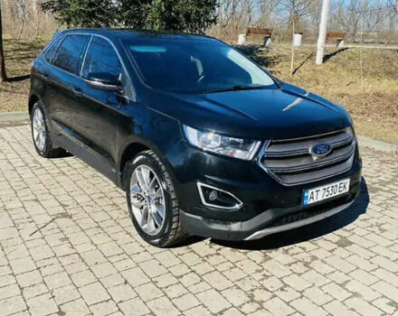 Чорний Форд Едж, об'ємом двигуна 2 л та пробігом 110 тис. км за 13500 $, фото 1 на Automoto.ua