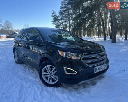 Черный Форд Эдж, объемом двигателя 3.5 л и пробегом 210 тыс. км за 15500 $, фото 1 на Automoto.ua