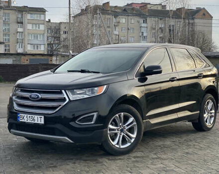 Черный Форд Эдж, объемом двигателя 2 л и пробегом 155 тыс. км за 14300 $, фото 1 на Automoto.ua