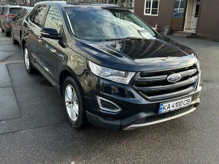 Черный Форд Эдж, объемом двигателя 2 л и пробегом 234 тыс. км за 12500 $, фото 1 на Automoto.ua