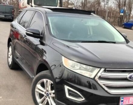 Черный Форд Эдж, объемом двигателя 2 л и пробегом 170 тыс. км за 14000 $, фото 1 на Automoto.ua