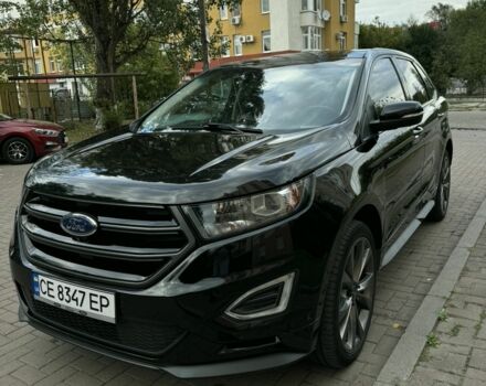 Черный Форд Эдж, объемом двигателя 2.7 л и пробегом 130 тыс. км за 18800 $, фото 1 на Automoto.ua