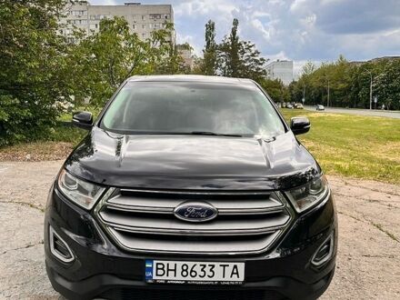 Черный Форд Эдж, объемом двигателя 2 л и пробегом 98 тыс. км за 18000 $, фото 1 на Automoto.ua