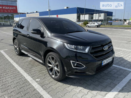 Форд Едж 2016 у Львові на Automoto.ua Чорний Форд Едж, об'ємом двигуна 2.7 л та пробігом 72 тис. км за 22800 $, фото 1 на Automoto.ua