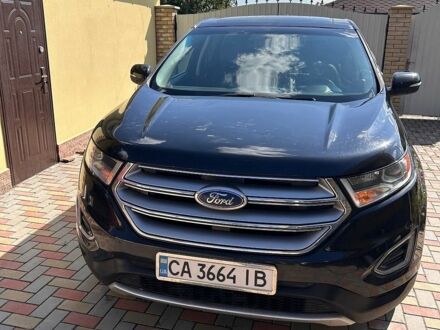 Чорний Форд Едж, об'ємом двигуна 2 л та пробігом 109 тис. км за 16500 $, фото 1 на Automoto.ua