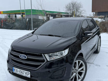 Черный Форд Эдж, объемом двигателя 2 л и пробегом 90 тыс. км за 15000 $, фото 1 на Automoto.ua