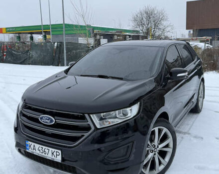 Черный Форд Эдж, объемом двигателя 2 л и пробегом 90 тыс. км за 15000 $, фото 1 на Automoto.ua
