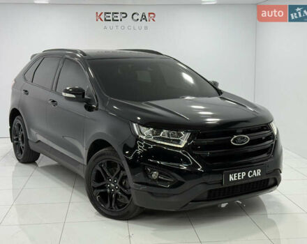 Черный Форд Эдж, объемом двигателя 2 л и пробегом 187 тыс. км за 18400 $, фото 1 на Automoto.ua