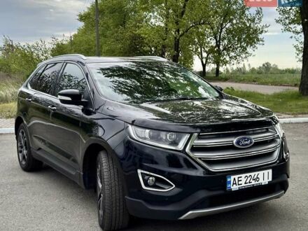 Форд Едж 2016 у Дніпро (Дніпропетровську) на Automoto.ua Чорний Форд Едж, об'ємом двигуна 2 л та пробігом 204 тис. км за 19500 $, фото 1 на Automoto.ua