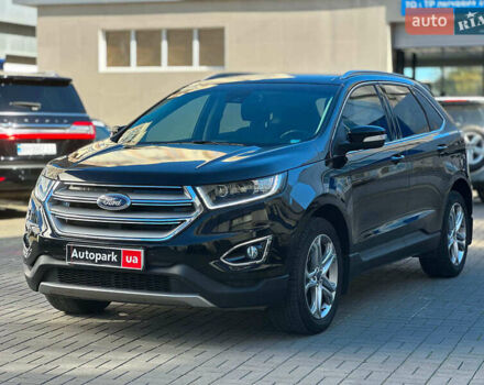 Чорний Форд Едж, об'ємом двигуна 2 л та пробігом 131 тис. км за 20480 $, фото 1 на Automoto.ua