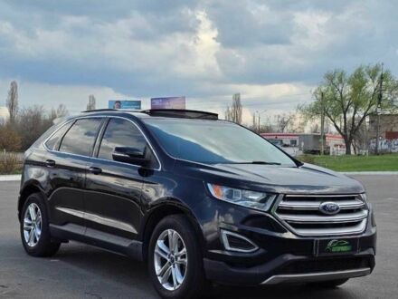 Черный Форд Эдж, объемом двигателя 2 л и пробегом 175 тыс. км за 14400 $, фото 1 на Automoto.ua