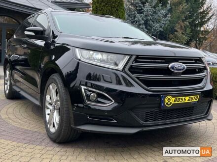 Форд Едж 2016 у Львові на Automoto.ua Чорний Форд Едж, об'ємом двигуна 2 л та пробігом 76 тис. км за 21700 $, фото 1 на Automoto.ua