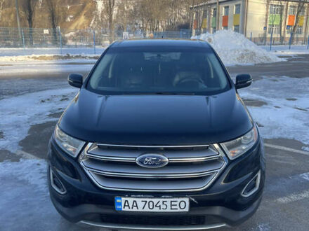 Черный Форд Эдж, объемом двигателя 2 л и пробегом 203 тыс. км за 14000 $, фото 1 на Automoto.ua