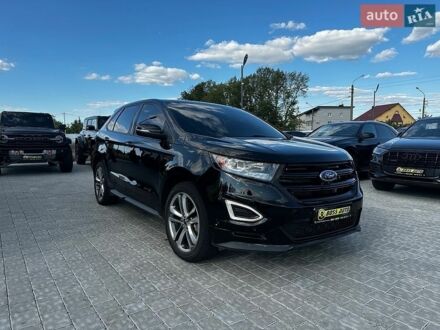 Черный Форд Эдж, объемом двигателя 2.69 л и пробегом 132 тыс. км за 17600 $, фото 1 на Automoto.ua
