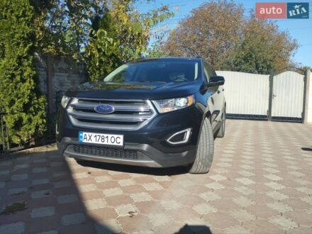 Чорний Форд Едж, об'ємом двигуна 2 л та пробігом 150 тис. км за 17000 $, фото 1 на Automoto.ua
