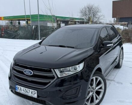 Черный Форд Эдж, объемом двигателя 2 л и пробегом 90 тыс. км за 15500 $, фото 1 на Automoto.ua