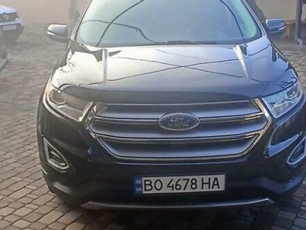 Черный Форд Эдж, объемом двигателя 2 л и пробегом 231 тыс. км за 17800 $, фото 1 на Automoto.ua