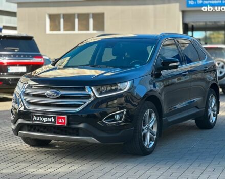 Чорний Форд Едж, об'ємом двигуна 2 л та пробігом 131 тис. км за 20480 $, фото 1 на Automoto.ua