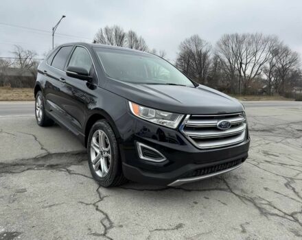 Черный Форд Эдж, объемом двигателя 2 л и пробегом 77 тыс. км за 7900 $, фото 1 на Automoto.ua