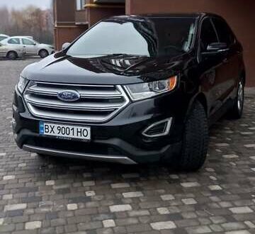 Форд Едж 2017 у Хмельницькому на Automoto.ua Чорний Форд Едж, об'ємом двигуна 2 л та пробігом 131 тис. км за 17200 $, фото 1 на Automoto.ua